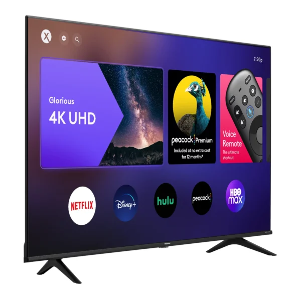 Samsung 50 Inch CU8000 (2024) UHD 4K Smart TV Wi-Fi, Bluetooth, Dolby Atmos