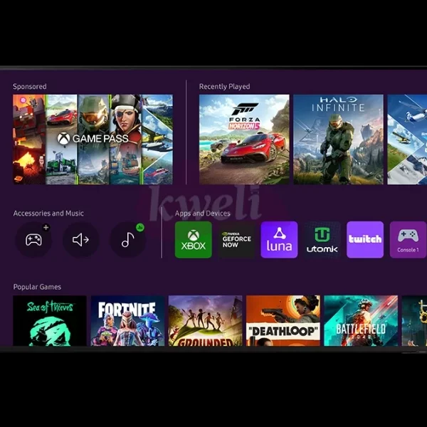Samsung 75 INCH CU8000 (2023) SMART UHD 4K AirSlim, Dynamic Crystal Color, Smart Remote + Mic, Tizen™, 260 watts
