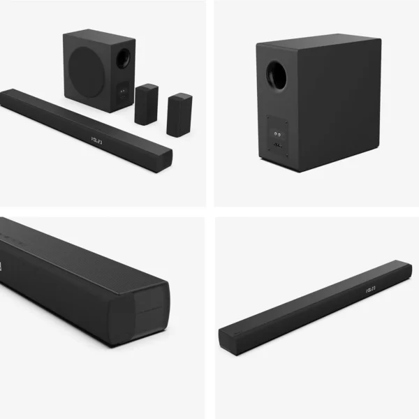 Hisense HS5100 5.1Ch Sound Bar with Wireless Subwoofer, 540W