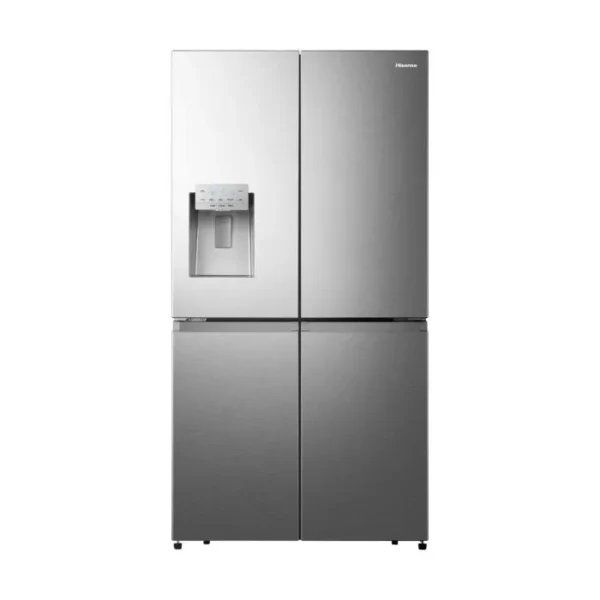 HISENSE 720 LITRES TWO DOOR SIDE BY SIDE REFRIGERATOR WITH WATER DISPENSOR AND ICE MAKER