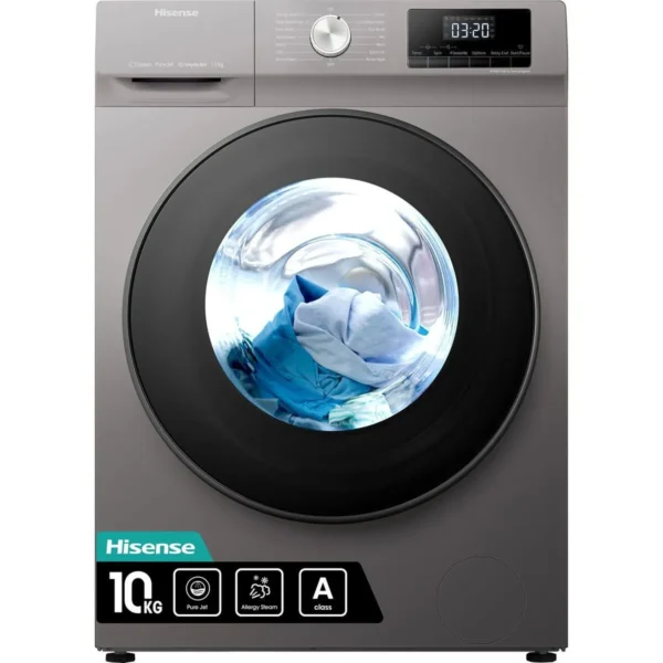 HISENSE 10KG AUTOMATIC FRONT LOAD WASHING MACHINE