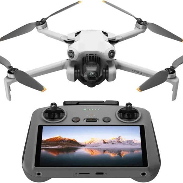 DJI MINI 4 PRO (DJI RC 2), DRONES with Camera for Adults 4K, Under 0.549 lbs/249 g, 34 Mins Flight Time, 20km Max Video Transmission Distance, Omnidirectional Vision Sensing, Mini Drone